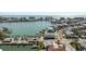 Waterfront community with homes, canals, beaches, and ocean views at 596 S Bayshore Dr, Madeira Beach, FL 33708