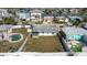 A home with a fenced yard perfect for outdoor enjoyment and activities at 596 S Bayshore Dr, Madeira Beach, FL 33708