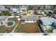 A home with a fenced yard perfect for outdoor enjoyment and activities at 596 S Bayshore Dr, Madeira Beach, FL 33708
