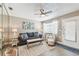 Cozy living room filled with natural light, a comfortable sofa, and stylish accents at 8220 112Th N St # 206, Seminole, FL 33772