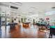 Spacious recreation room with pool tables, game tables, fitness equipment and more at 8220 112Th N St # 206, Seminole, FL 33772