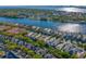 Beautiful waterfront neighborhood with homes lining the water and bay, offering gorgeous views and possible boat access at 926 Anchorage Rd, Tampa, FL 33602