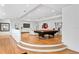 Spacious game room with pool table, entertainment area, recessed lighting, and hardwood floors for recreation at 926 Anchorage Rd, Tampa, FL 33602