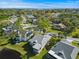 Residential neighborhood showcasing lush landscaping and scenic views at 1020 Lake Avoca Dr, Tarpon Springs, FL 34689