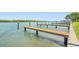 Picturesque dock over calm waterfront providing direct access to the water at 19451 Gulf Blvd # 301, Indian Shores, FL 33785