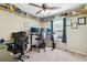Bedroom with large desk and shelves at 3002 Mojave Oak Dr, Valrico, FL 33594