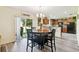 Dining area connects the kitchen and the outdoor space at 3002 Mojave Oak Dr, Valrico, FL 33594