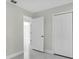 Bedroom with spacious closet; neutral paint to suit your design needs at 304 E Hanlon St, Tampa, FL 33604