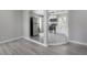Inviting living space showing the open floorplan to the newly renovated kitchen with stainless steel appliances at 3714 38Th N Ave, St Petersburg, FL 33713