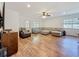 Bright and airy living room featuring recessed lighting, hardwood floors, and neutral colors at 777 62Nd N Ave, St Petersburg, FL 33702