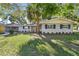 Charming single-story home featuring a well-manicured lawn, symmetrical design, and a welcoming facade at 1432 S Duncan Ave, Clearwater, FL 33756