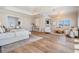 Spacious main bedroom features hardwood floors, recessed lighting, and a seating area at 16327 Redington Dr, Redington Beach, FL 33708