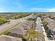 Scenic aerial view showcasing a residential neighborhood and roadways at 2028 Kings Palace Dr # 202, Riverview, FL 33578