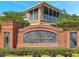 Elegant brick signage reading 'Villa Serena' welcomes residents and visitors at 2028 Kings Palace Dr # 202, Riverview, FL 33578
