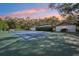 This home comes with a private tennis court and backyard adjacent to the home at 2112 Laurence Dr, Clearwater, FL 33764