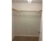 Spacious walk-in closet with shelving for storage at 730 S Village N Dr # 101, St Petersburg, FL 33716