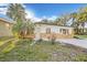 Charming single-story home featuring a stone facade and a well-maintained front yard with a palm tree at 7301 S Swoope St, Tampa, FL 33616