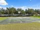 Community basketball court with well-maintained playing surface at 7326 Blue Beech Dr, Riverview, FL 33578