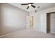 Bedroom featuring carpet and closet at 7326 Blue Beech Dr, Riverview, FL 33578