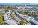 Aerial view showcasing the community amenities and proximity to Seminole City Center at 8325 112Th St # 202, Seminole, FL 33772