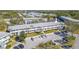 An aerial view of the property with an arrow designating the apartment for sale at 8325 112Th St # 202, Seminole, FL 33772
