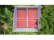 Aerial shot of the racquetball court surrounded by tropical landscaping at 9100 Dr Martin Luther King Jr N St # 405, St Petersburg, FL 33702