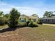 This quaint yellow house boasts eye-catching blue shutters and a neatly kept lawn at 1223 Union St, Clearwater, FL 33755
