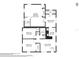 Detailed floor plan showcasing the layout of bedrooms, living areas, and kitchen for easy visualization at 2726 25Th N Ave, St Petersburg, FL 33713
