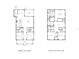 Detailed floor plan showcasing layout of first and second floor, bedrooms, kitchen, and living spaces at 421 25Th N Ave, St Petersburg, FL 33704