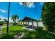 Community gazebo offers a shaded picnic area, perfect for outdoor gatherings at 6125 113Th St # 505, Seminole, FL 33772