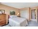 Inviting bedroom with neutral color scheme and plenty of closet space at 9950 62Nd N Ter # 319, St Petersburg, FL 33708