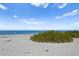 Beautiful beach view with the ocean and blue sky creating a peaceful and scenic backdrop at 1180 Gulf Blvd # 1604, Clearwater Beach, FL 33767