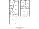 Detailed floor plan showcasing the layout of the home, including bedrooms, bathrooms, and living areas at 12919 Whittington Ct, Largo, FL 33773