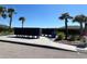Community mailboxes are conveniently placed in a landscaped area, offering privacy and easy access for residents at 17533 Timberline Pkwy, Punta Gorda, FL 33982