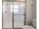 Clean, tiled shower stall at 2335 E Del Webb Blvd, Sun City Center, FL 33573