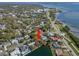 Waterfront property boasts canal access and a lush, well-established neighborhood, perfect for serene living at 550 7Th S St, Safety Harbor, FL 34695