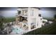 Exterior showing a pool and luxurious patio, perfect for entertaining at 575 Crystal Dr, Madeira Beach, FL 33708