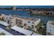 Beautiful aerial view of the Saratoga community with waterfront access and covered parking at 7645 Sun Island S Dr # 201, South Pasadena, FL 33707