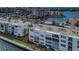 Condo view featuring a relaxing balcony overlooking the water at 7645 Sun Island S Dr # 201, South Pasadena, FL 33707
