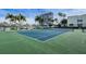 Enjoy a match on the community tennis court with tropical landscaping and views of the Intracoastal waterway at 7645 Sun Island S Dr # 201, South Pasadena, FL 33707