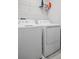 Laundry room includes side-by-side washer and dryer at 8512 Reedville St, New Port Richey, FL 34654