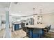 Spacious kitchen with stainless steel appliances and a central island at 156 117Th Ave, Treasure Island, FL 33706