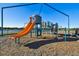 Community playground with slides and climbing structures at 16614 Mosaic Oar Dr, Wimauma, FL 33598