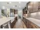 Spacious kitchen that flows to the dining area, featuring an island sink and modern appliances at 19445 Redwood Point Dr, Tampa, FL 33647