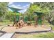 A fun-filled playground with slides, climbing structures, and soft landing surfaces for  at 19445 Redwood Point Dr, Tampa, FL 33647