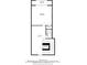 Upstairs floor plan showing a bedroom, loft, balcony, and elevator at 20 Bellevue Dr, Treasure Island, FL 33706