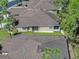 Aerial shot showcases well-maintained townhome exteriors with manicured greenery at 2206 Preservation Dr # 2206, Plant City, FL 33566