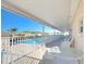 Relaxing balcony with a clear view of the community pool area, perfect for outdoor leisure at 37530 Corey Lewis Ave, Zephyrhills, FL 33541