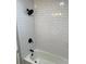 Modern bathroom with tile surround tub at 512 Richmond St, Dunedin, FL 34698