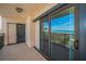Spacious balcony with tile flooring offering views of the beach and ocean at 1270 Gulf Blvd # 506, Clearwater Beach, FL 33767